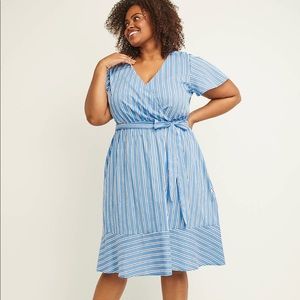 Lane Bryant Faux Wrap Dress NWT Size 14 & 28